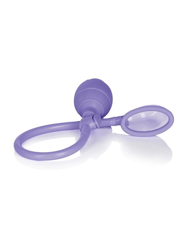 Фиолетовая помпа для клитора Mini Silicone Clitoral Pump