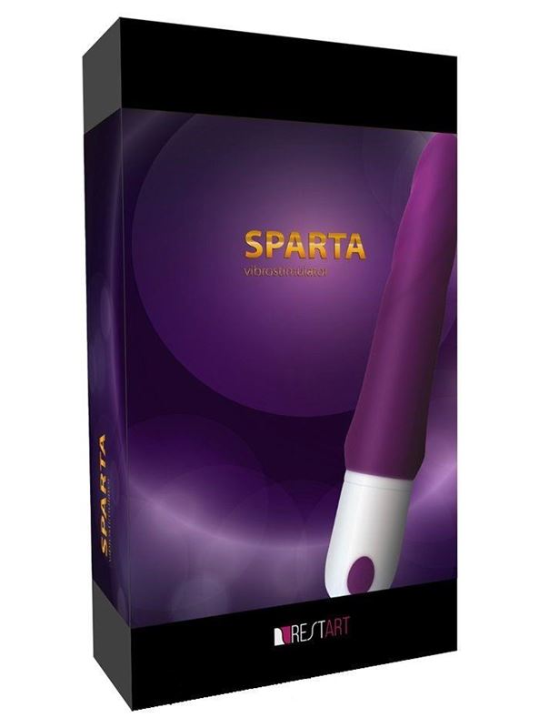 Гибкий рельефный вибратор Sparta - 23 см.