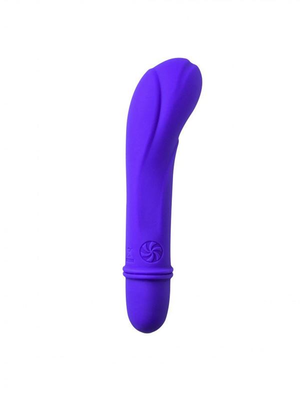 Фиолетовый мини-вибратор Universe Secret Flower (12,6 см)