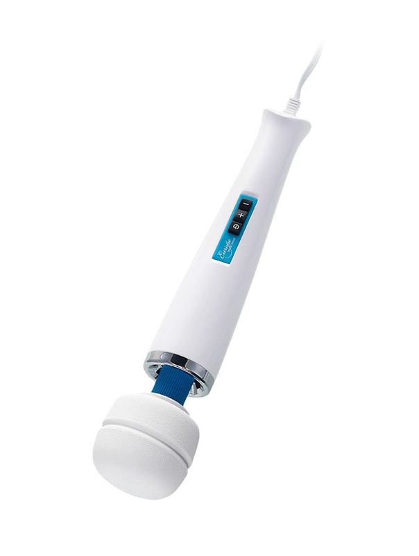Белый вибромассажёр Magic Wand Europe (31,5 см)