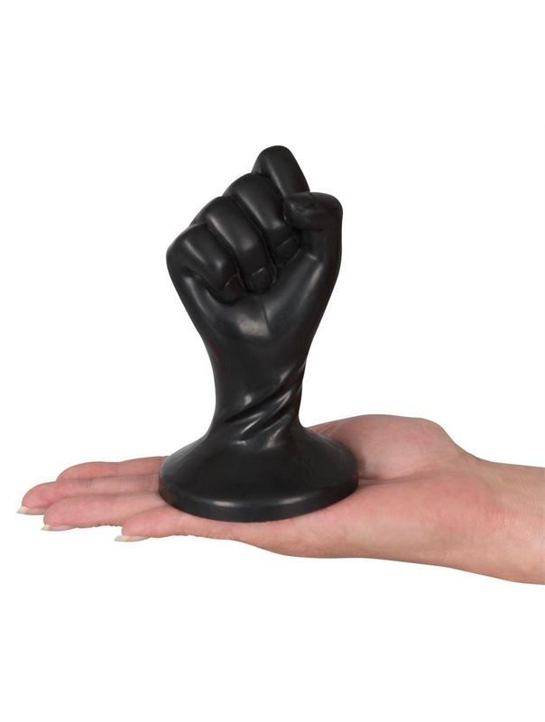 Анальная втулка Fist Plug в виде сжатой в кулак руки - 13 см.