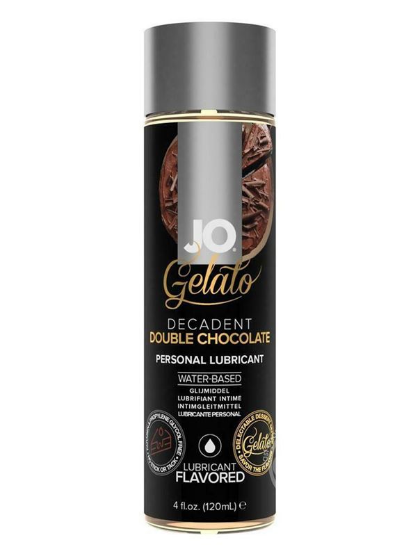 Лубрикант с ароматом шоколада JO GELATO - DECADENT DOUBLE CHOCOLATE (120 мл)