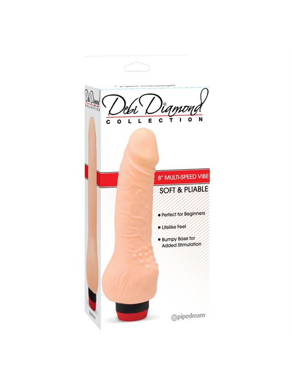 Вибратор Debi Diamond Collection 3 -21,5 см.