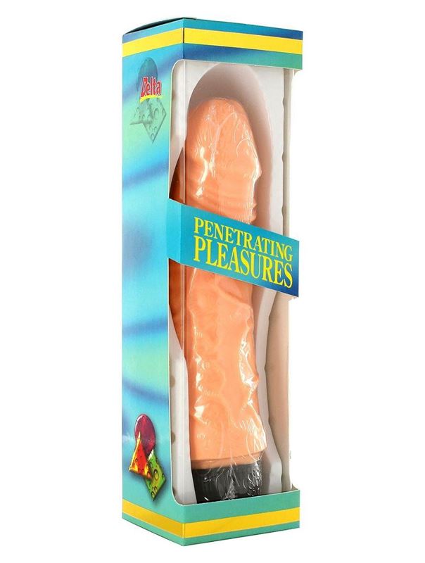 Телесный вибратор-реалистик - 18 см.
