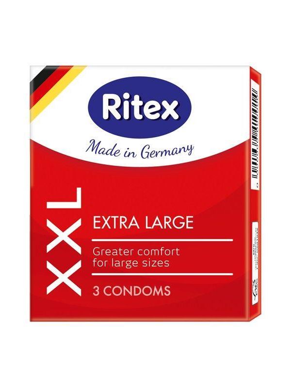 Презервативы увеличенного размера RITEX XXL (3 шт)