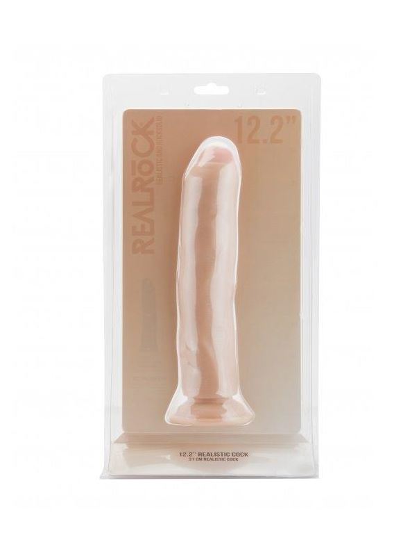 Телесный фаллоимитатор Realistic Cock 12,2 Inch No Scrotum