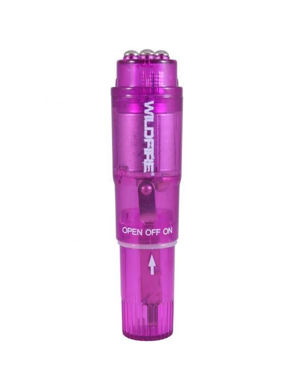 Фиолетовая водонепроницаемая виброракета Wildfire Rock-In Waterproof Massager