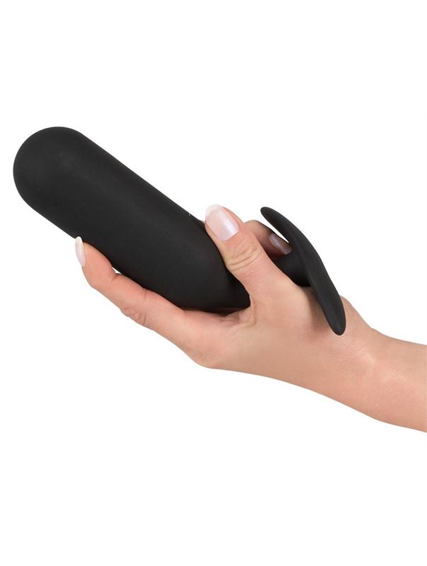Черная анальная пробка с утяжелением Anal Trainer Large (17,5 см)