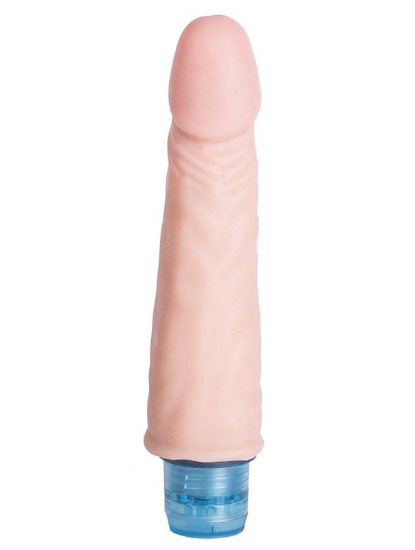 Телесный вибратор Vibro Realistic Cock Dildo без мошонки (17,5 см)