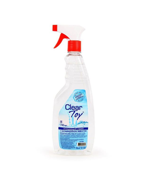 Очищающий спрей Clear Toy с антимикробным эффектом (740 мл)
