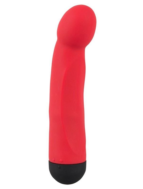 Красный G-стимулятор Red G-Spot Vibe - 17 см.