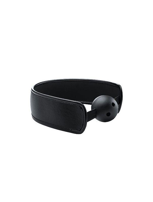 Черный кляп Brace Balll Black