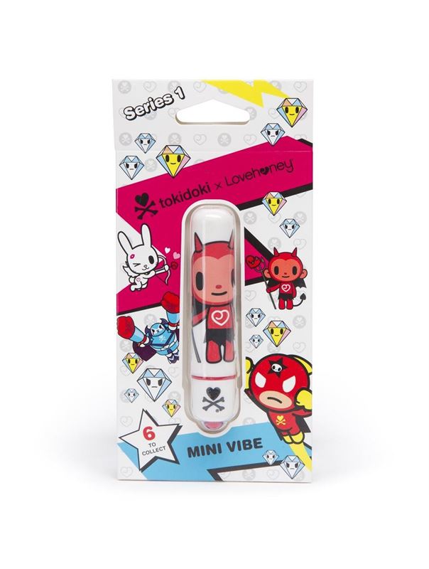 Белая вибропуля MINI BULLET VIBRATOR WHITE DEVIL