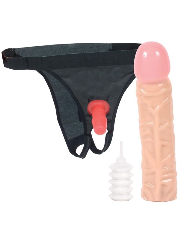 Фаллоимитатор насадка с трусиками Vac-U-Lock 8" Classic Dong Ultra Harness (20,3 см)