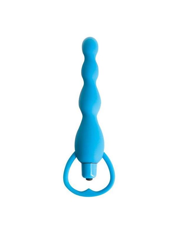 Анальная ёлочка с вибрацией Climax Silicone Vibrating Bum Beads (16 см)