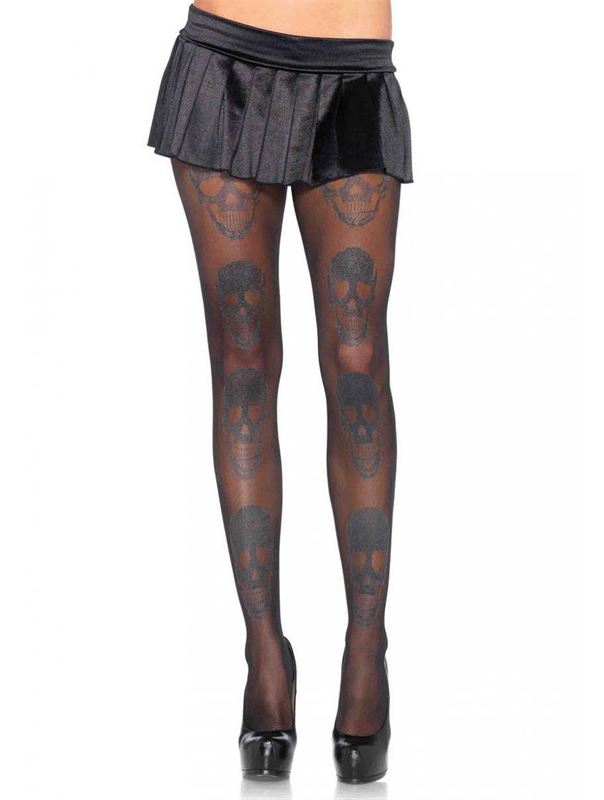 Колготки с черепами LAUGHING SKULL PANTYHOSE
