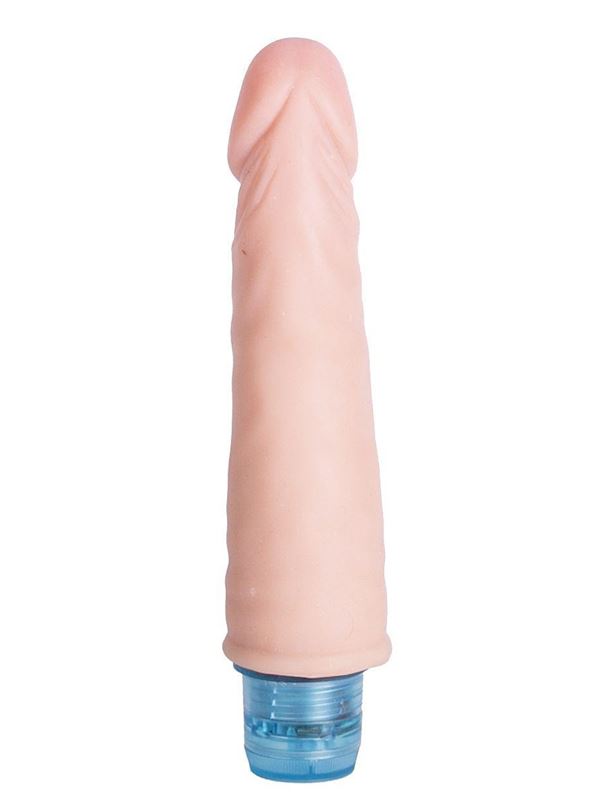 Телесный вибратор Vibro Realistic Cock Dildo без мошонки (17,5 см)