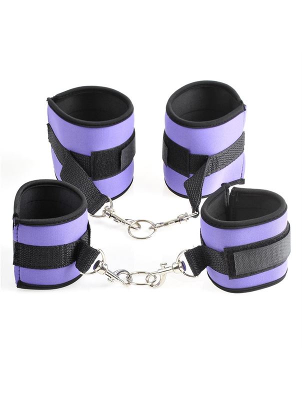 Фиолетовый набор для бондажа Purple Pleasure Bondage Set