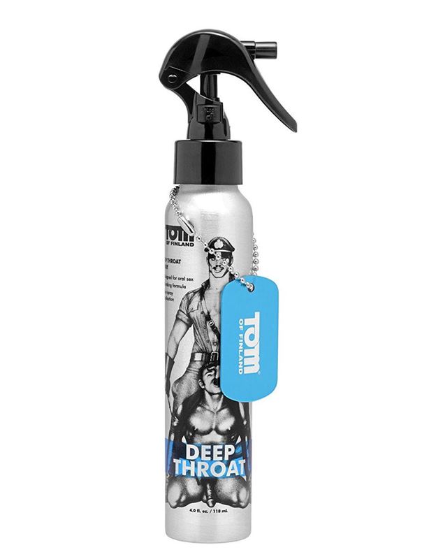 Спрей для лёгкого проникновения во время орального секса Tom of Finland Deep Throat Spray - 118 мл.