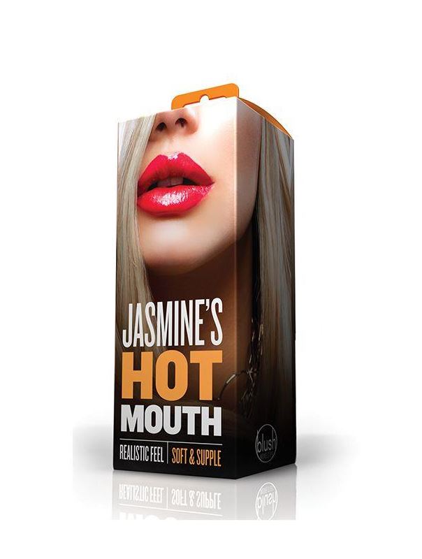 Телесный мастурбатор-ротик Jasmine's Hot Mouth
