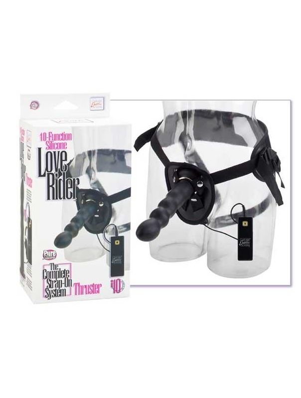 Страпон с вибрацией унисекс Love Rider Thruster
