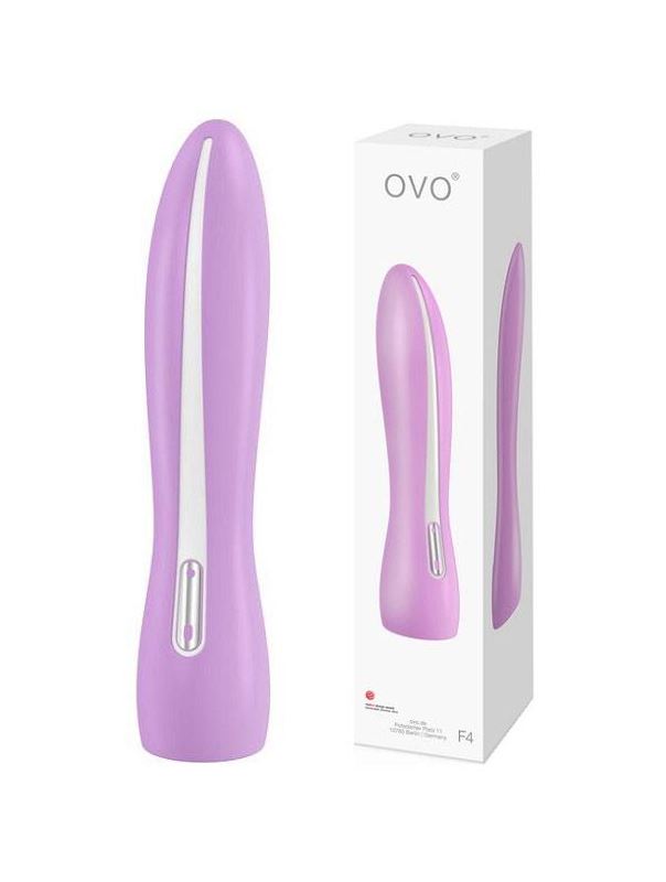 Вибратор розовый OVO F4 (21 см)