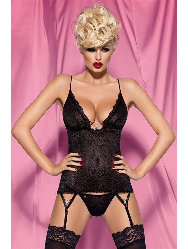 Корсаж с цветочным узором Diamond Corset