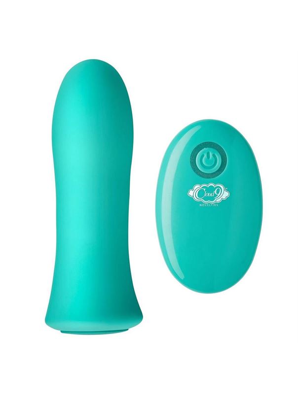Зеленая вибропуля с пультом ДУ Pro Sensual Bullet Vibrator