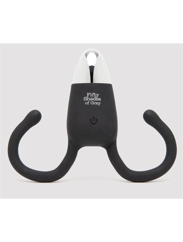 Черный вибратор для пар Relentless Vibrations Remote Couples Vibrator