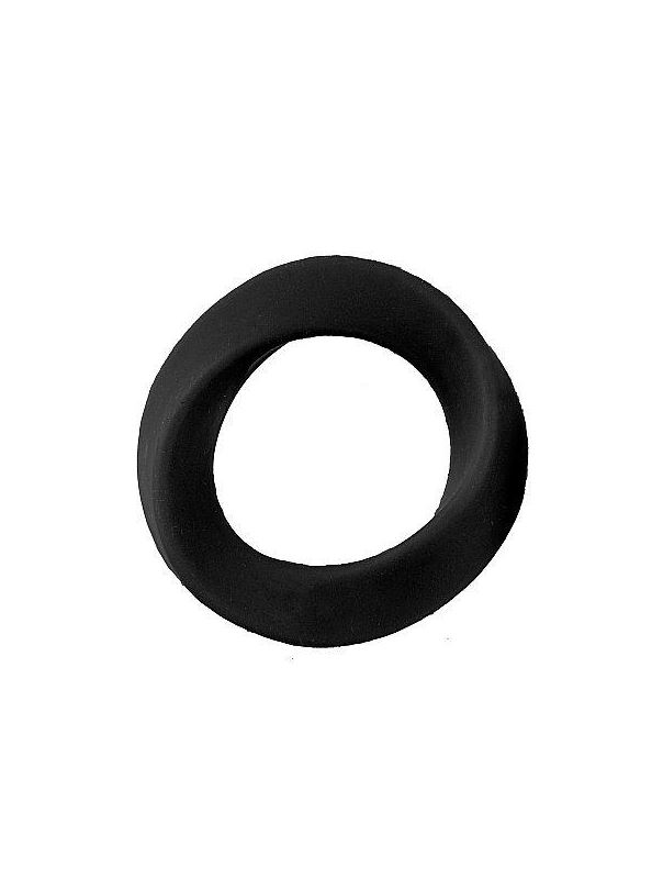 Чёрное эрекционное кольцо Infinity XL Cockring
