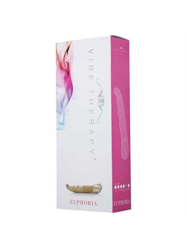 Фиолетовый вибратор VIBE THERAPY EUPHORIA - 23 см.