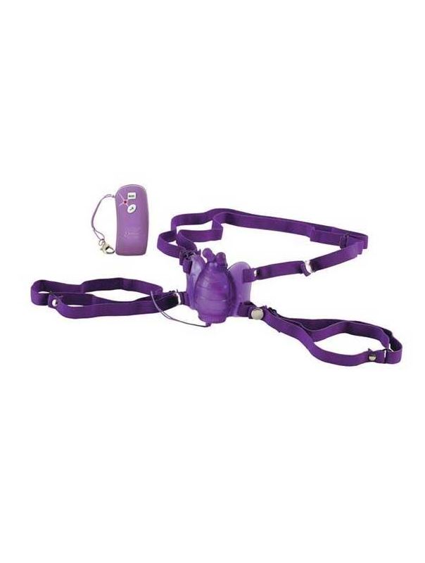 Фиолетовая вибробабочка Remote Waterproof Venus Butterfly на радиоуправлении