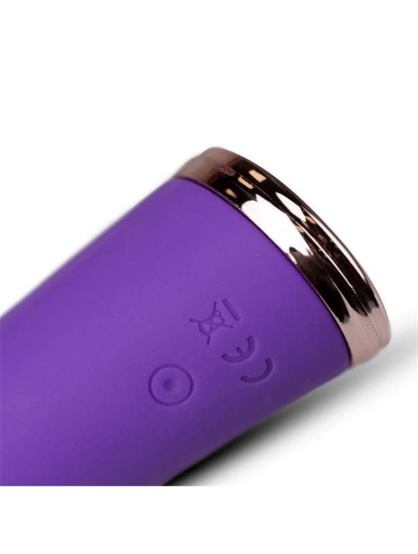 Фиолетовый клиторальный вибратор The Countess Pinpoint Vibrator (19 см)