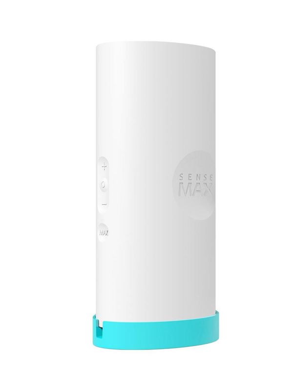 Белый мастурбатор Sense Max с вибрацией