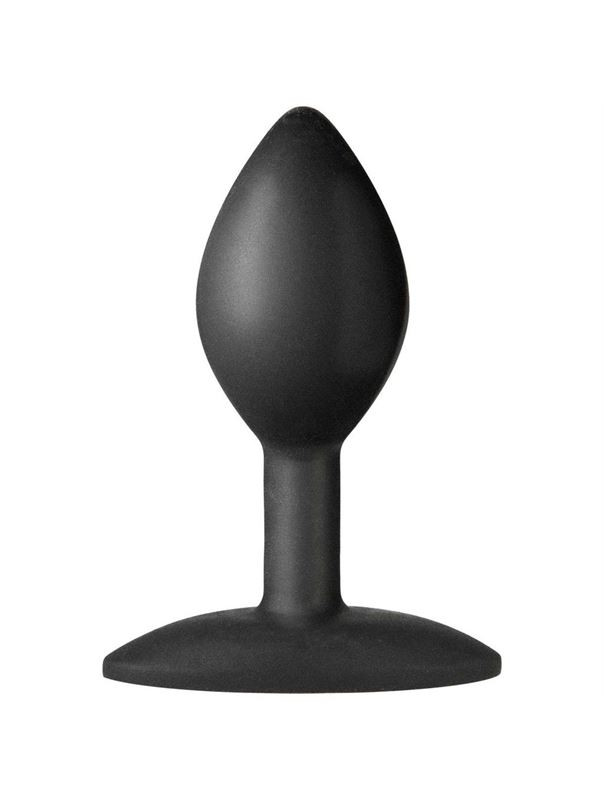 Черная анальная пробка Platinum Premium Silicone - The Minis Spade Small - Black S