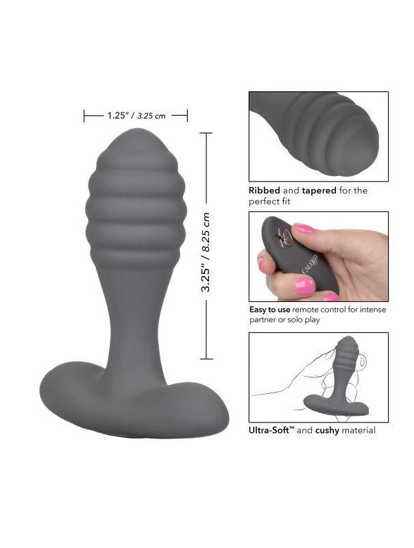 Серый вибронабор Silicone Remote Adventure Set