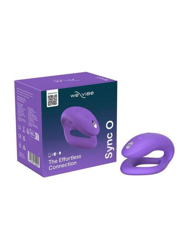 Фиолетовый вибратор для пар We-Vibe Sync O