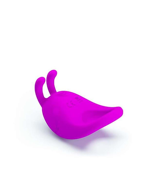 Лиловое эрекционное кольцо с вибрацией Rabbit Vibrator