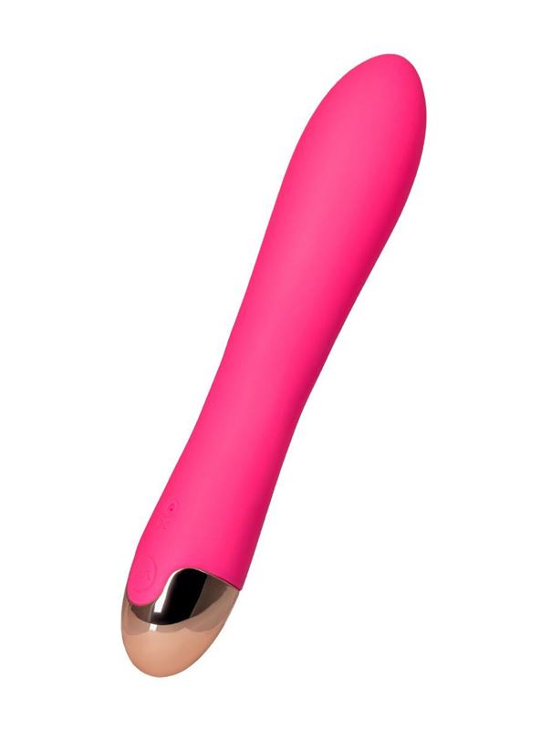 Розовый вибратор ротатор Lova-lova (17,5 см)