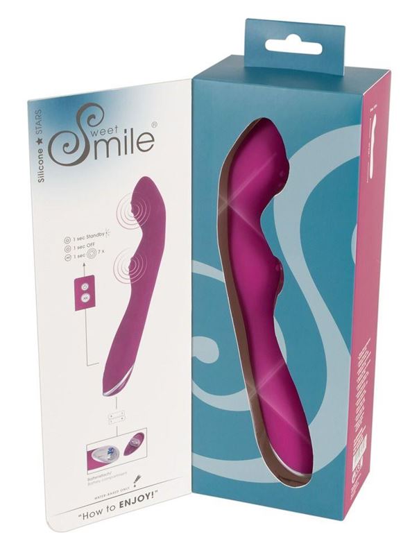 Фиолетовый вибратор A & G-Spot Vibrator (23,5 см)