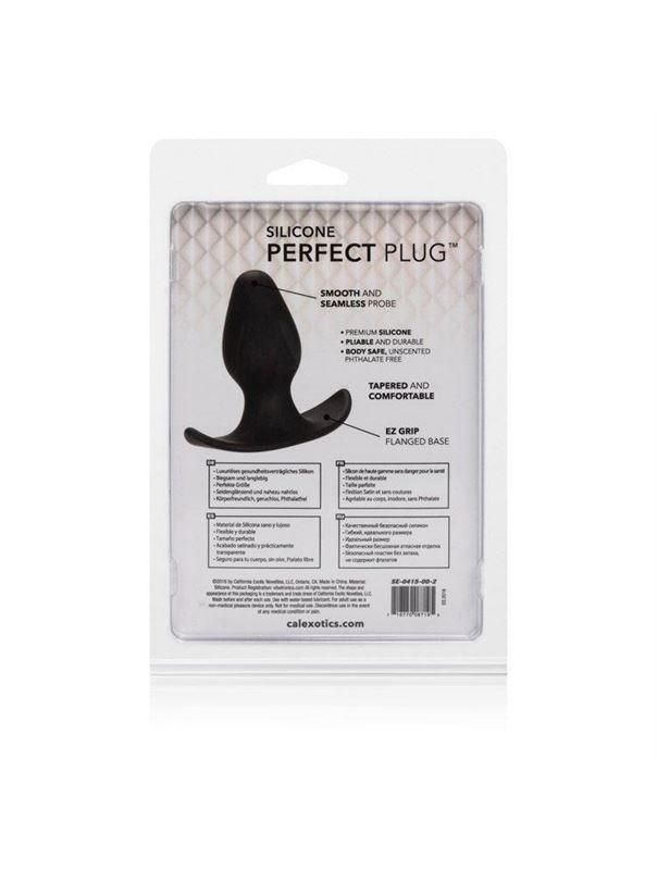 Анальная пробка из силикона SILICONE PERFECT PLUG