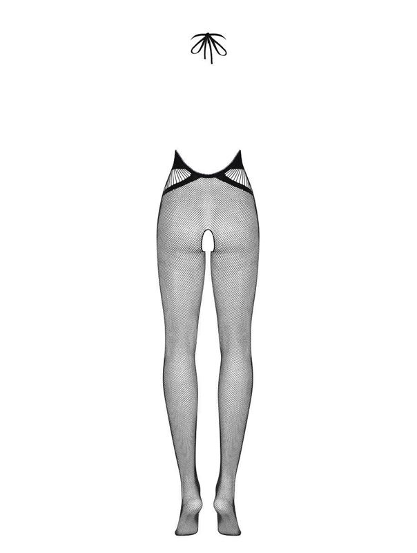 Откровенный комбинезон-сетка N115 с интимным доступом