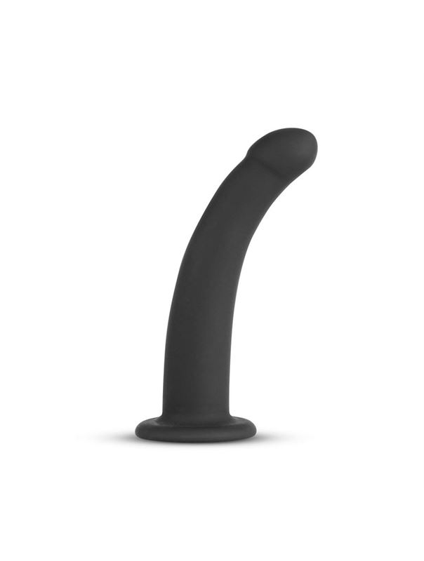 Черный женский страпон Harness With Silicone Dildo (13,5 см)