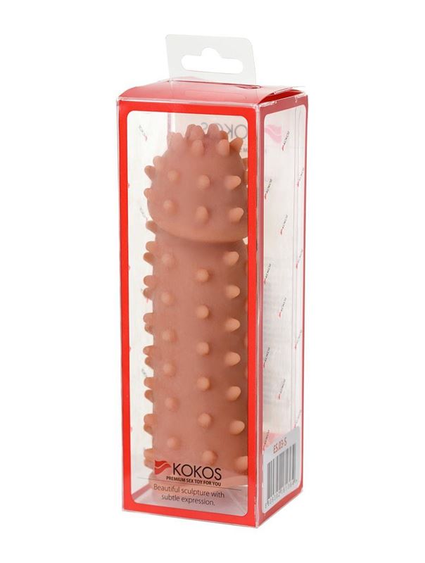 Насадка на фаллос с шипами и бугорками Extreme Sleeve 003 S-size (12,7 см)