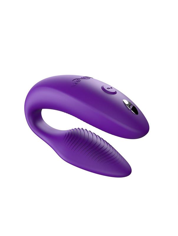 Фиолетовый вибратор для пар We-Vibe Sync 2