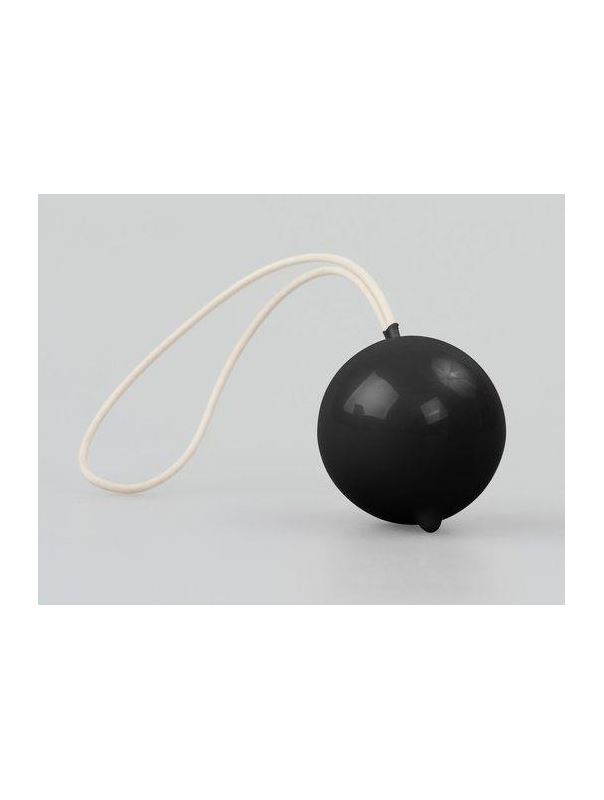 Чёрный вагинальный шарик Geisha Super Ball