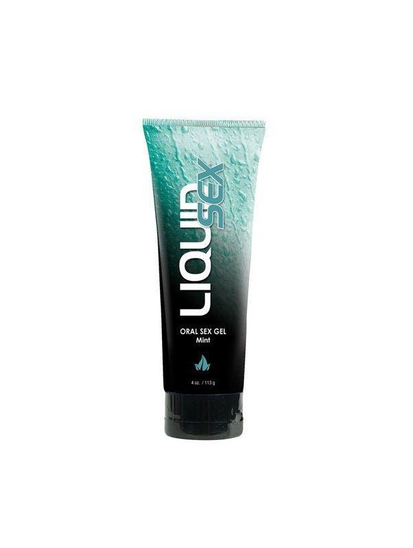 Оральный лубрикант Liquid Sex Oral Sex Gel с ароматом мяты - 113 гр.