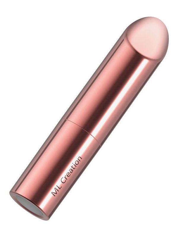 Золотистый мини вибратор Love Bullet (8,4 см)