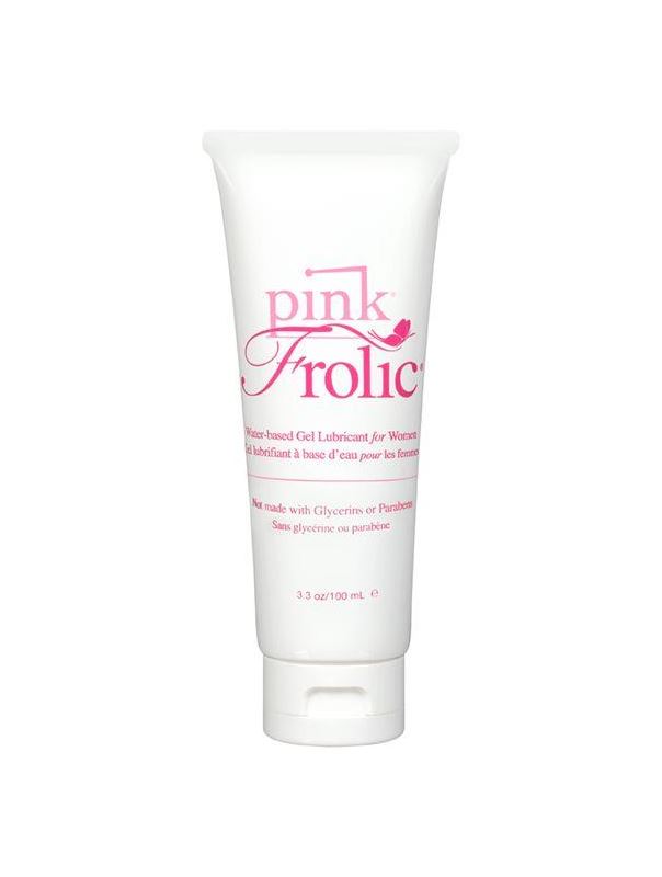 Женская смазка на водной основе Pink Frolic Lubricant - 100 мл.