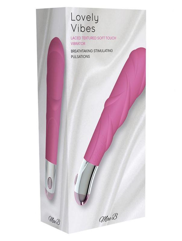 Розовый вибростимулятор для G-точки G-PLEASURE STYM SILICONE - 12,5 см.